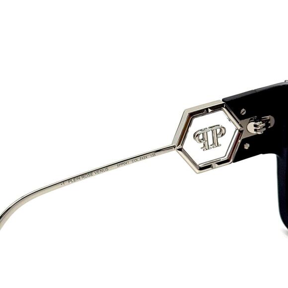 New, PHILIPP PLEIN Sunglasses ROSE VENUS SPP041 Col.Z42X Authentic - Picture 11 of 14